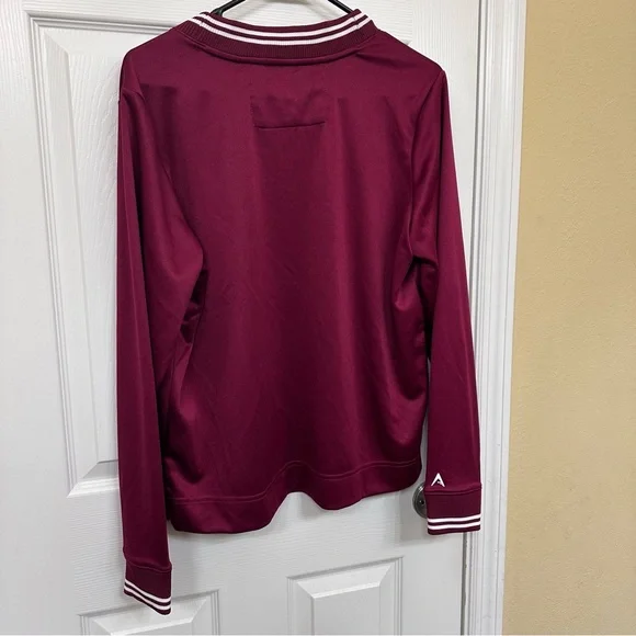 Antigua FSU V-Neck Parker v neck Sweater with Florida State Seminole Logo - Picture 5 of 5